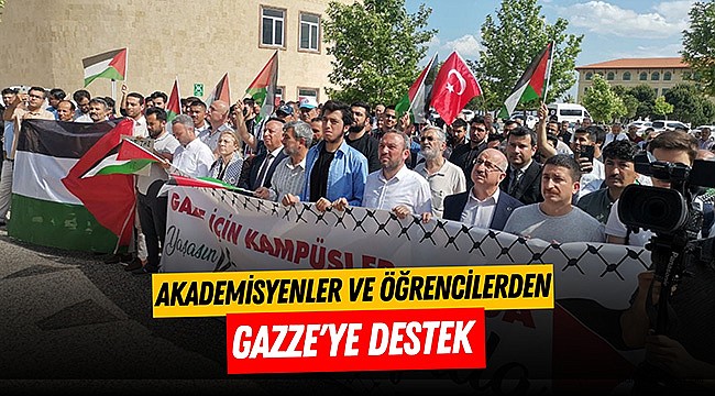 Akademisyenler ve Öğrencilerden Gazze'ye Destek