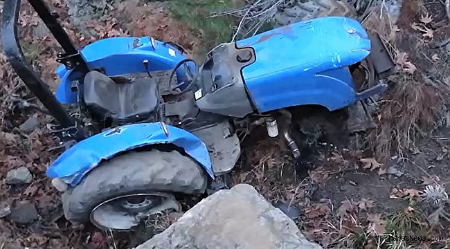 Elbistan’da kendi kullandığı traktörün altında kalan çocuk öldü
