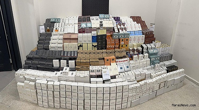 Kahramanmaraş'ta Gümrük Kaçağı Parfüm Operasyonu: Binlerce Parfüm Ele Geçirildi