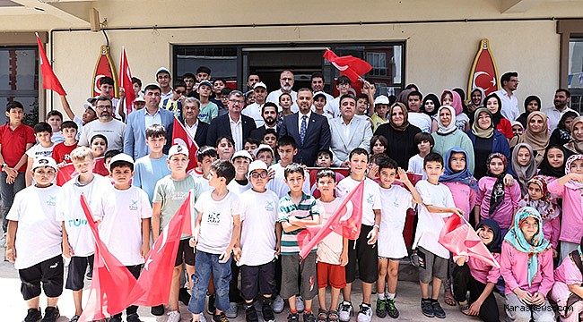 Onikişubat Belediyesi’nden bin 500 öğrenciyle verimli tatil