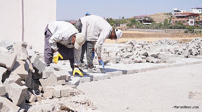 Dulkadiroğlu Belediyesi Sosyal Etkinlik Alanları İçin Kolları Sıvadı