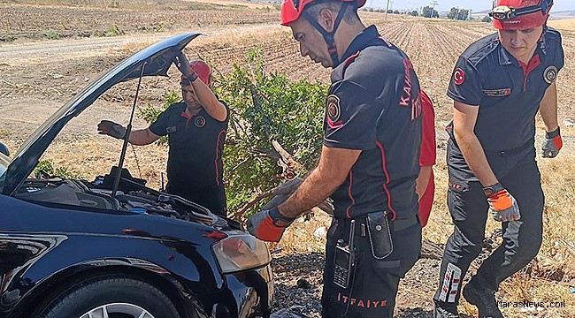 Kahramanmaraş’ta trafik kazası: 2 yaralı