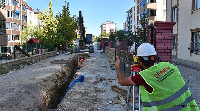 Afşin Merkezi Yeni Altyapısına Kavuşuyor