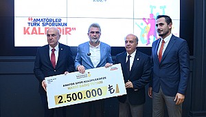 Büyükşehir’den Amatör Spor Kulüplerine 2,5 Milyon TL’lik Maddi Destek