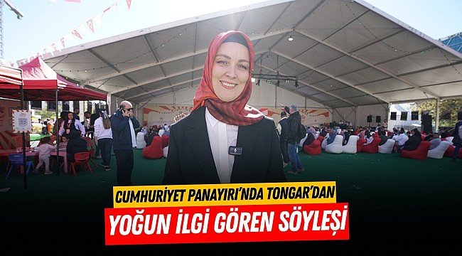 Cumhuriyet Panayırı’nda Tongar’dan Yoğun İlgi Gören Söyleşi