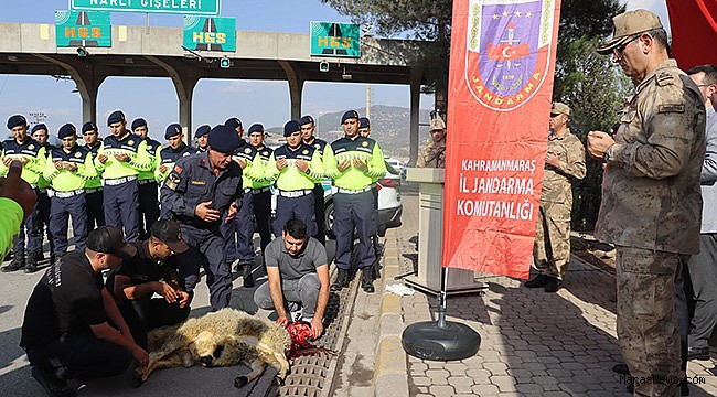 Kahramanmaraş Otoyol Jandarma Komutanlığı, TAG Otoyolunu Teslim Aldı