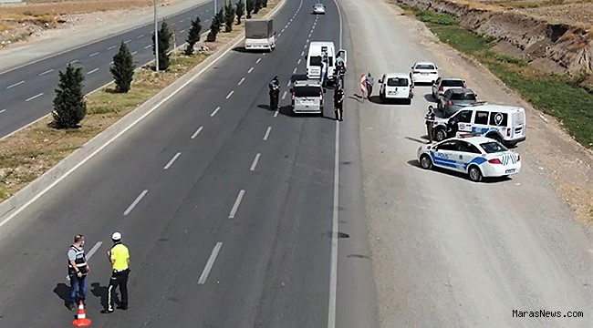 Kahramanmaraş’ta Drone ile Trafik Denetimleri Başladı