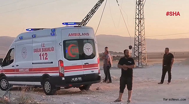 Kahramanmaraş’ta otomobil elektrik direğine çarptı: 7 yaralı