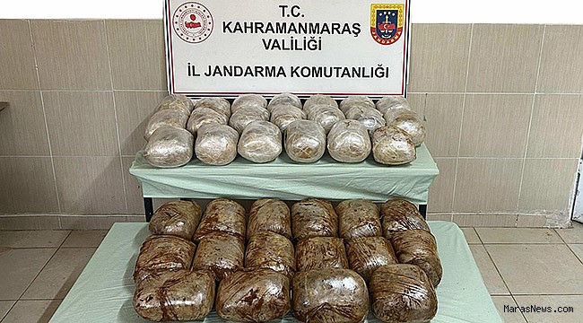 Kahramanmaraş’ta Uyuşturucu Operasyonu