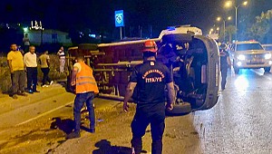 Kahramanmaraş’ta Yolcu Minibüsü Devrildi: 9 Yaralı