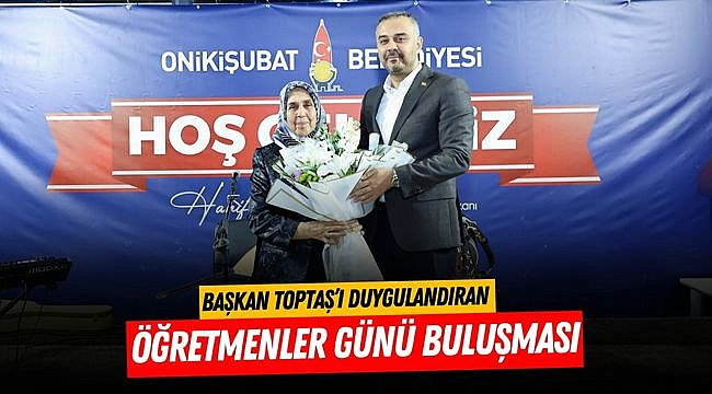 Başkan Toptaş’ı duygulandıran Öğretmenler Günü buluşması