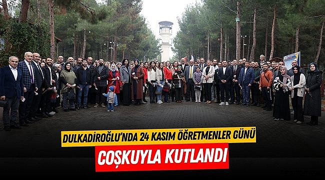 Dulkadiroğlu’nda 24 Kasım Öğretmenler Günü Coşkuyla Kutlandı