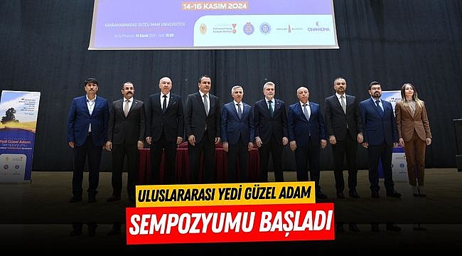 Uluslararası Yedi Güzel Adam Sempozyumu Başladı