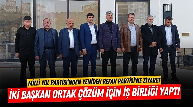 Milli Yol Partisi’nden Yeniden Refah Partisi’ne ziyaret