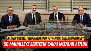 Başkan Görgel, “Şehrimizin Spor Altyapısını Güçlendiriyoruz”